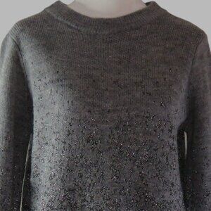 H&M Women's Gray Ombre Long Sleeve Pullover Sweater Size XS (C925)